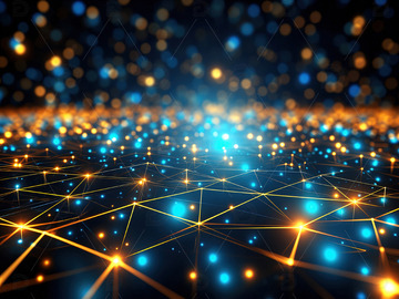 光效粒子特效科技光感背景13