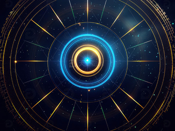 光效粒子特效科技光感背景12