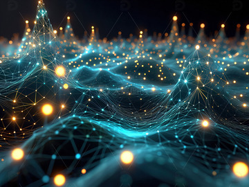 光效粒子特效科技光感背景19