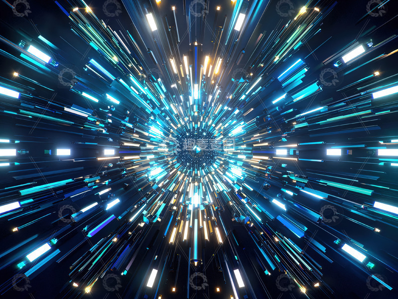 闪光特效粒子光斑背景素材30