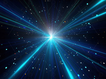 闪光特效粒子光斑背景素材17