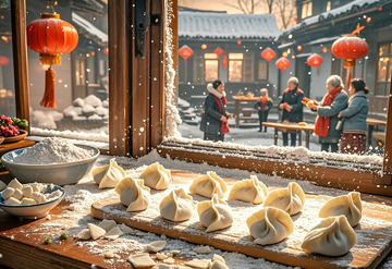 冬至饺子 除夕年夜饺子