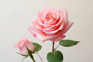 粉色的玫瑰花1