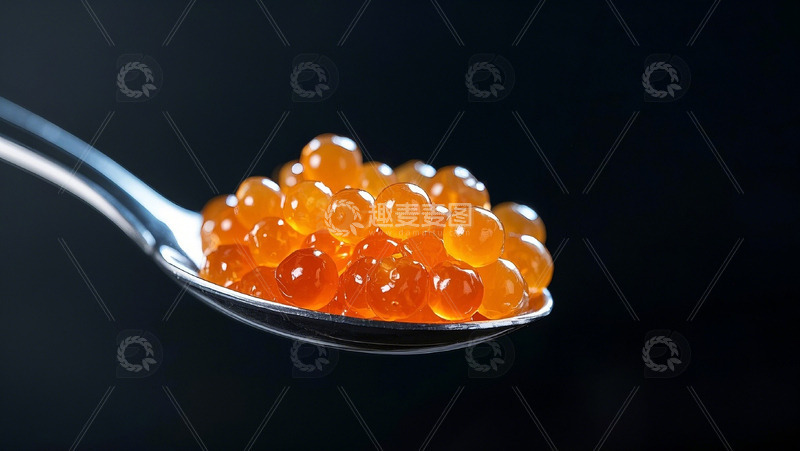 高清大图下载【趣麦麦图】好吃的鱼子酱摄影作品特色美食食品