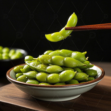 腌制毛豆图片