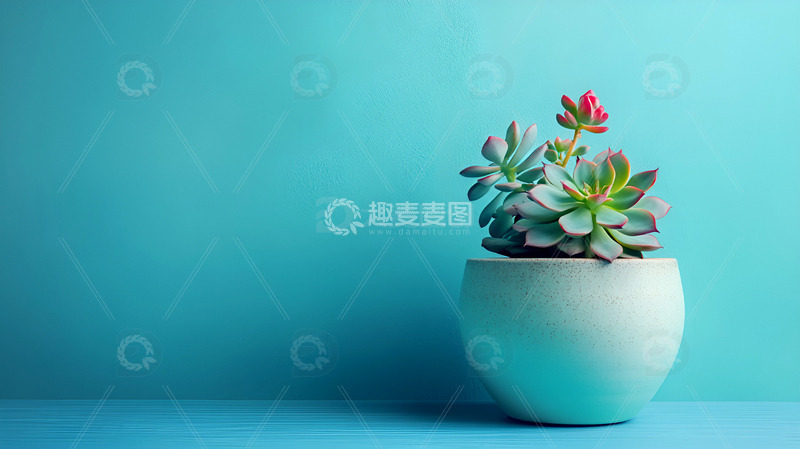 高清大图下载【趣麦麦图】唯美小清新新鲜多肉桌面壁纸护眼壁纸