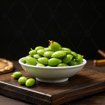 毛豆美食小吃