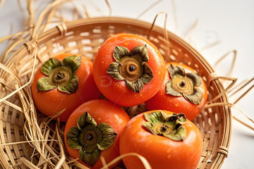 生鲜蔬果柿子冬季蔬果摄影1