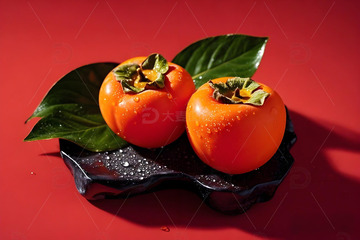 生鲜蔬果柿子冬季蔬果摄影2