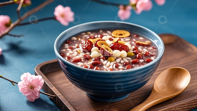 高清大图下载【趣麦麦图】八宝粥 腊八粥4