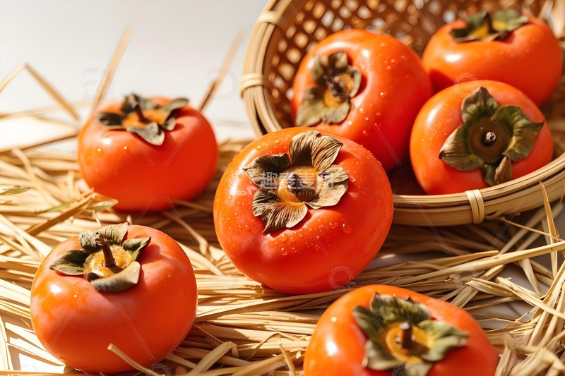 高清大图下载【趣麦麦图】生鲜蔬果柿子冬季蔬果摄影