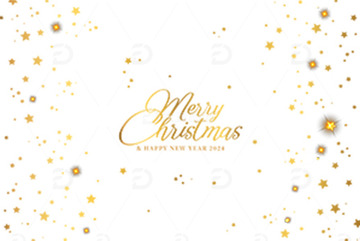 卡通金色圣诞纹理背景