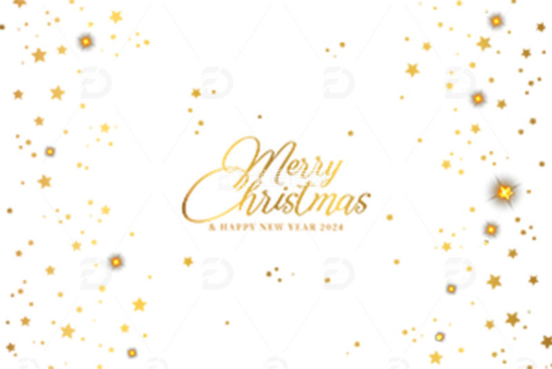 卡通金色圣诞纹理背景