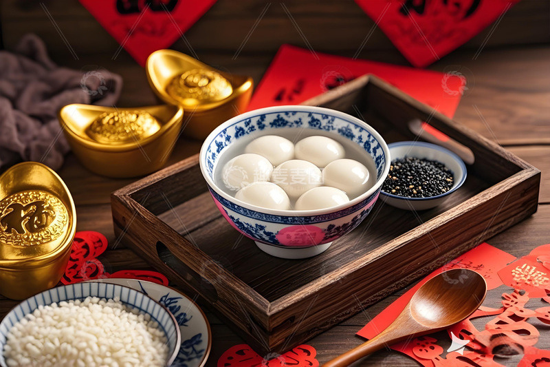 高清大图下载【趣麦麦图】美食摄影元宵摄影