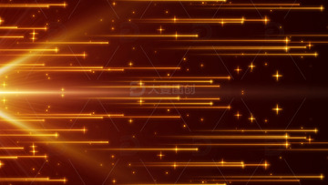 金色流星粒子光线新年背景