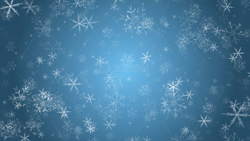 圣诞斑点雪花下雪清新背景