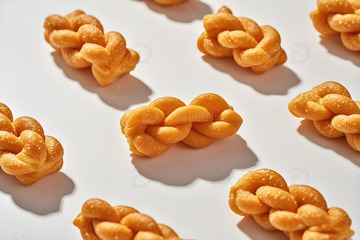 小麻花中式小吃摄影图4