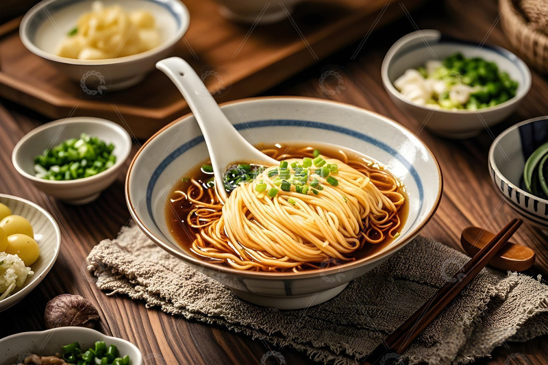 高清大图下载【趣麦麦图】美食摄影之阳春面摄影5