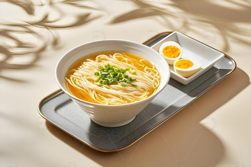 美食摄影之阳春面摄影