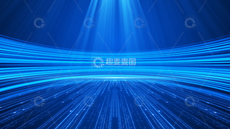 公司活动光线蓝色背景