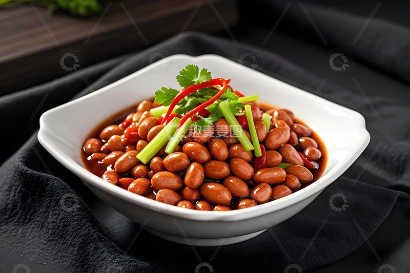 高清大图下载【趣麦麦图】花生坚果杂粮摄影图4