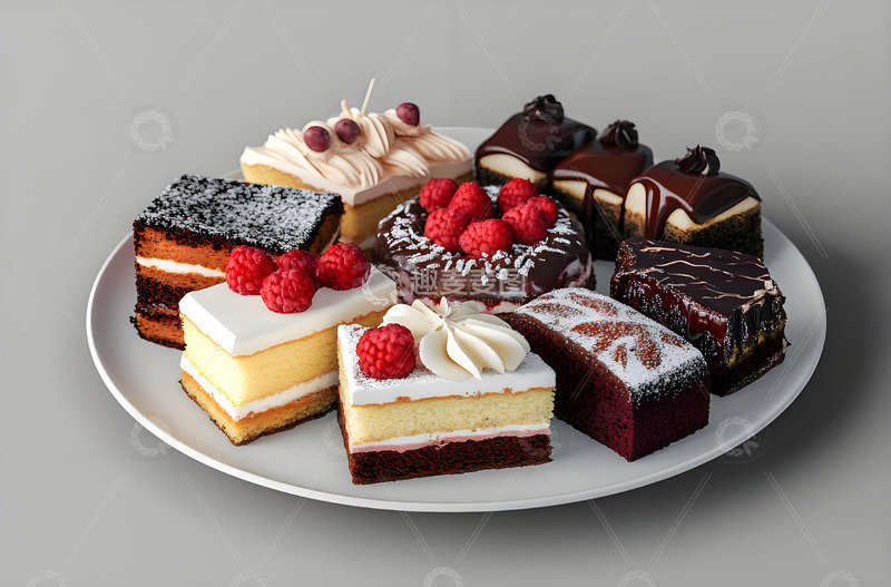 高清大图下载【趣麦麦图】切块儿蛋糕摄影图5