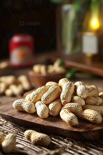 花生坚果杂粮摄影图2