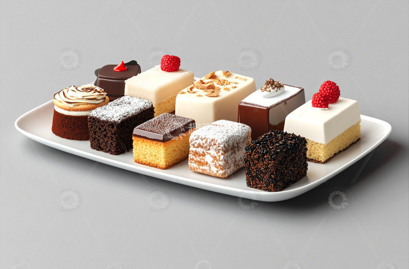 高清大图下载【趣麦麦图】切块儿蛋糕摄影图3