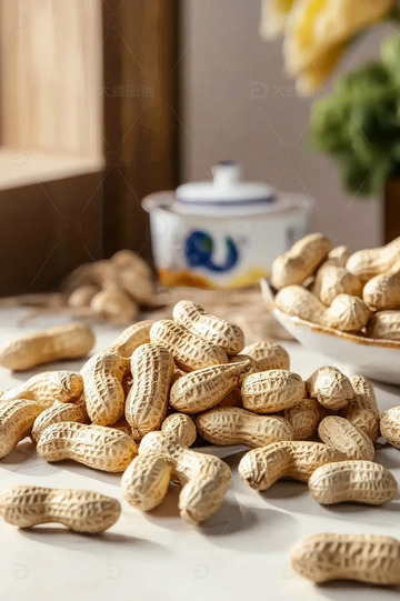 花生坚果杂粮摄影图1