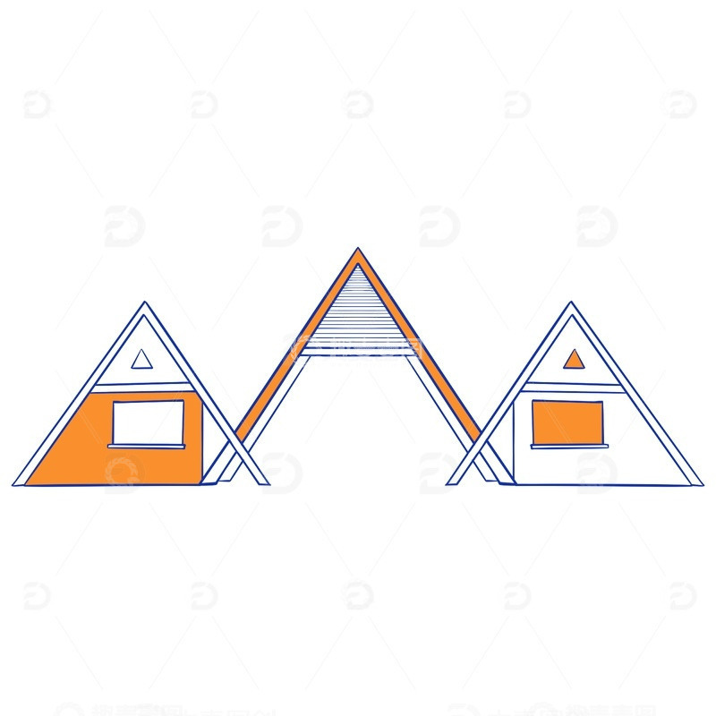 源文件下载【趣麦麦图】杭州余杭区建筑东明山森林公园