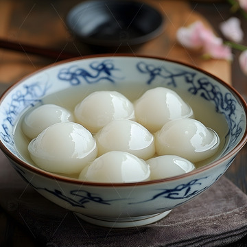 美味的汤圆元宵