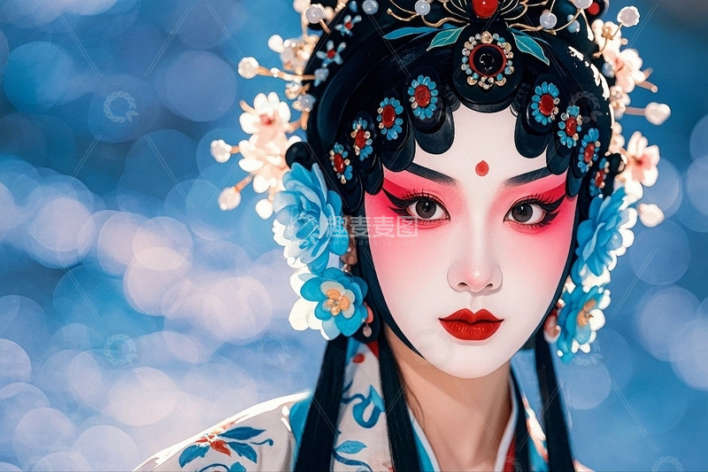 高清大图下载【趣麦麦图】国粹京剧戏曲人物8