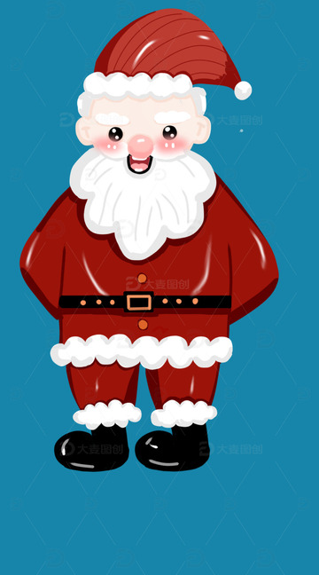 可爱圣诞老人1