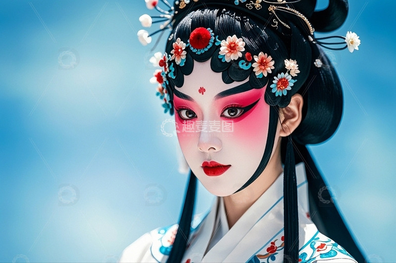 高清大图下载【趣麦麦图】国粹京剧戏曲人物4