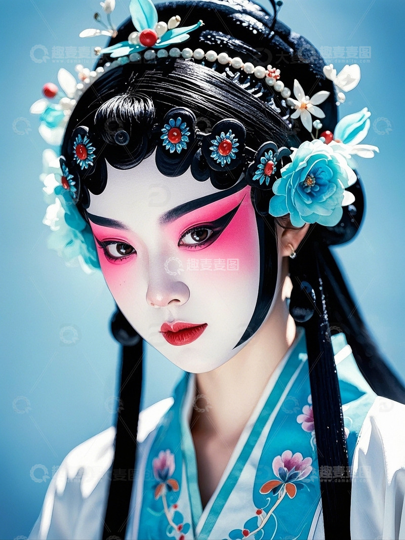 高清大图下载【趣麦麦图】国粹京剧戏曲人物6