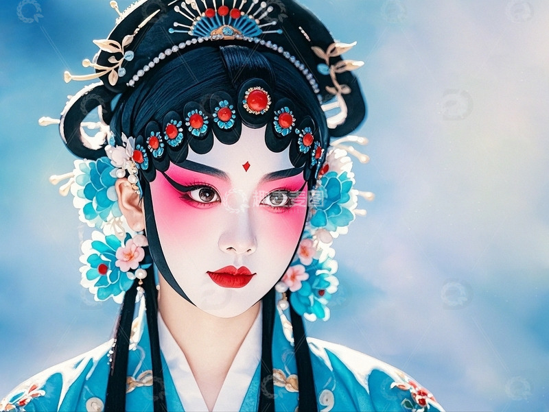 高清大图下载【趣麦麦图】国粹京剧戏曲人物3