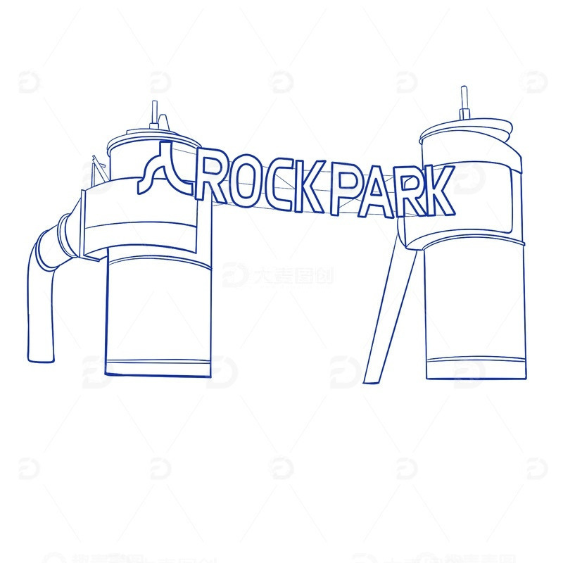 源文件下载【趣麦麦图】杭州余杭区入坑艺术公园