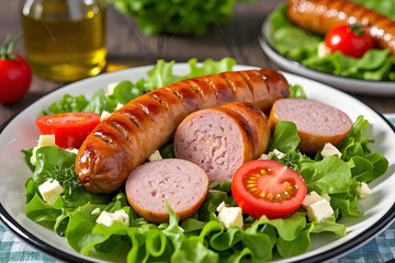 美食摄影烤香肠摄影图2