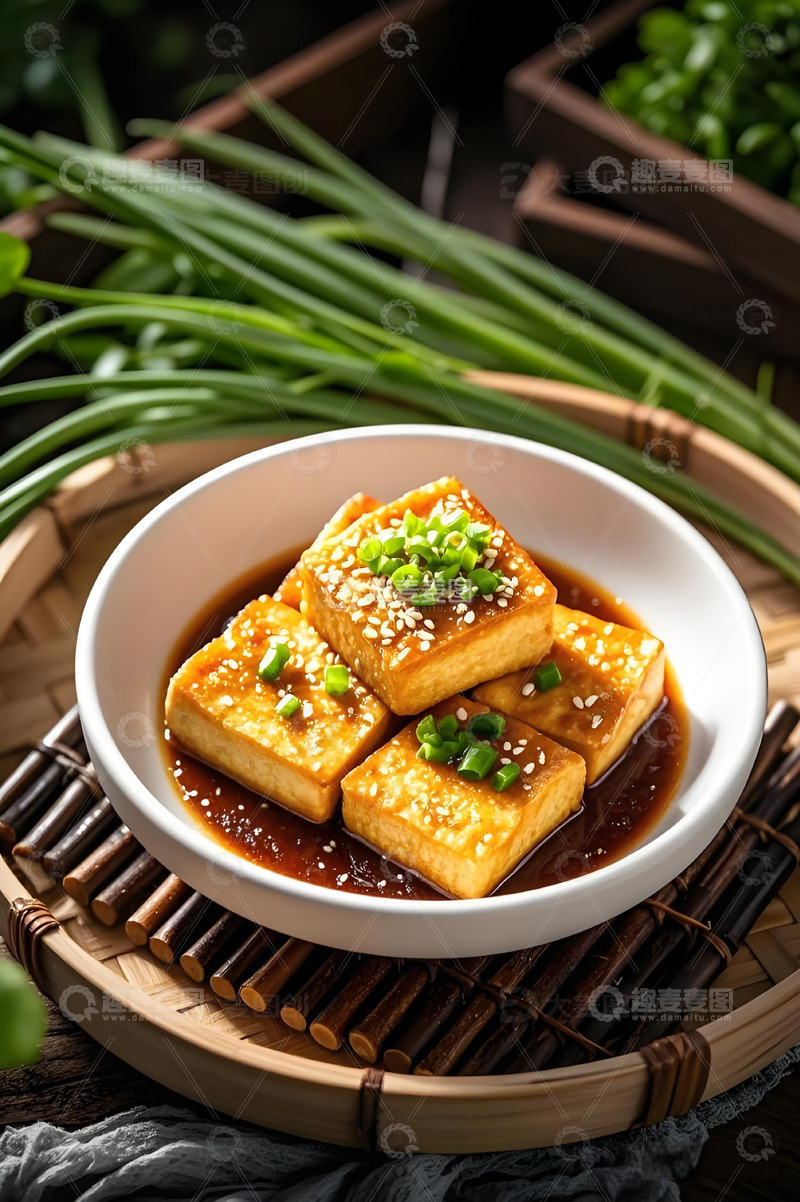 高清大图下载【趣麦麦图】美食摄影家常豆腐摄影图1