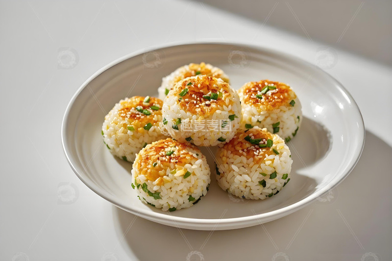 高清大图下载【趣麦麦图】美食摄影饭团摄影图2