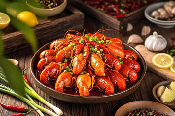 美食摄影之小龙虾摄影图2