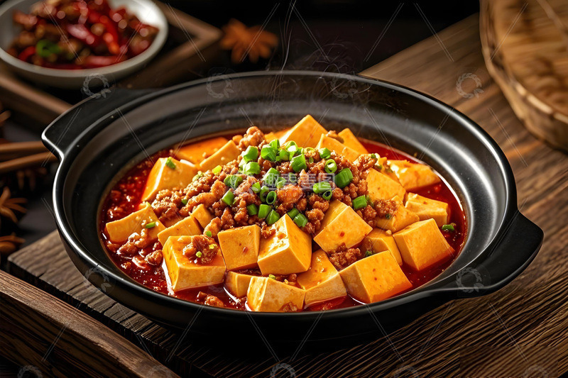 高清大图下载【趣麦麦图】美食摄影之麻婆豆腐1