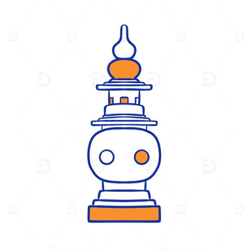 杭州西湖区特色建筑三潭印月