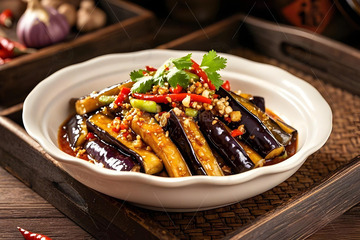 美食摄影之鱼香茄子