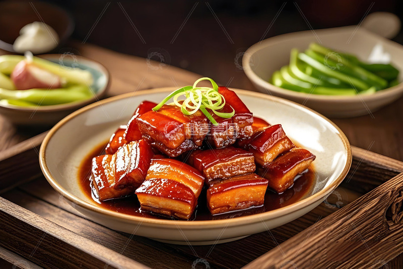 高清大图下载【趣麦麦图】美食摄影之红烧肉2