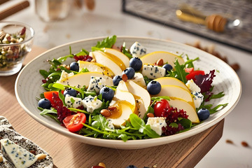 美食摄影之蔬果沙拉1