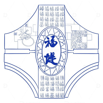 杭州西湖区特色建筑景点地标福堤