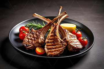 美食摄影之烤羊排5