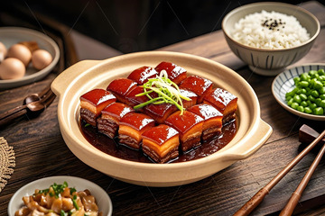 美食摄影之红烧肉