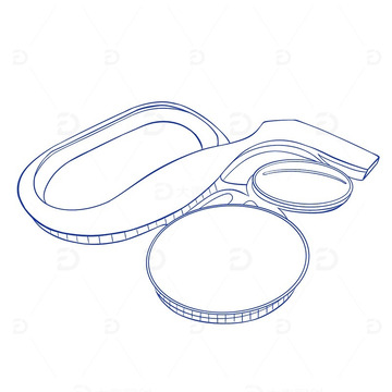 杭州临平体育中心线稿